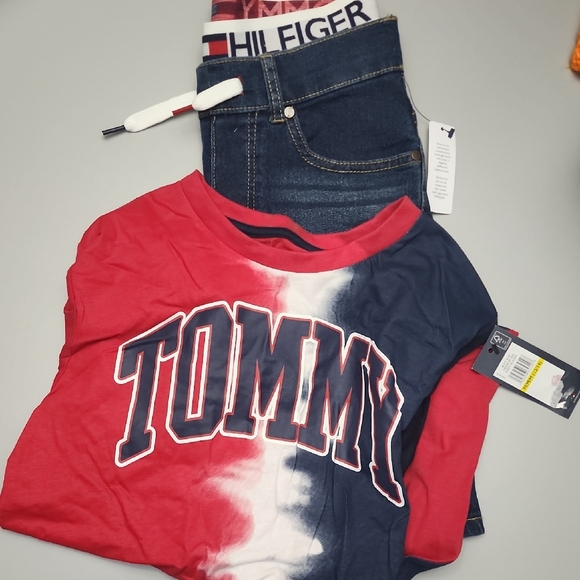 Tommy Hilfiger Other - Tommy Hilfiger Kids Tee in Red, White, and Blue